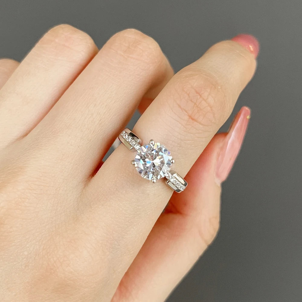 Lustre Solitaire Engagement Ring