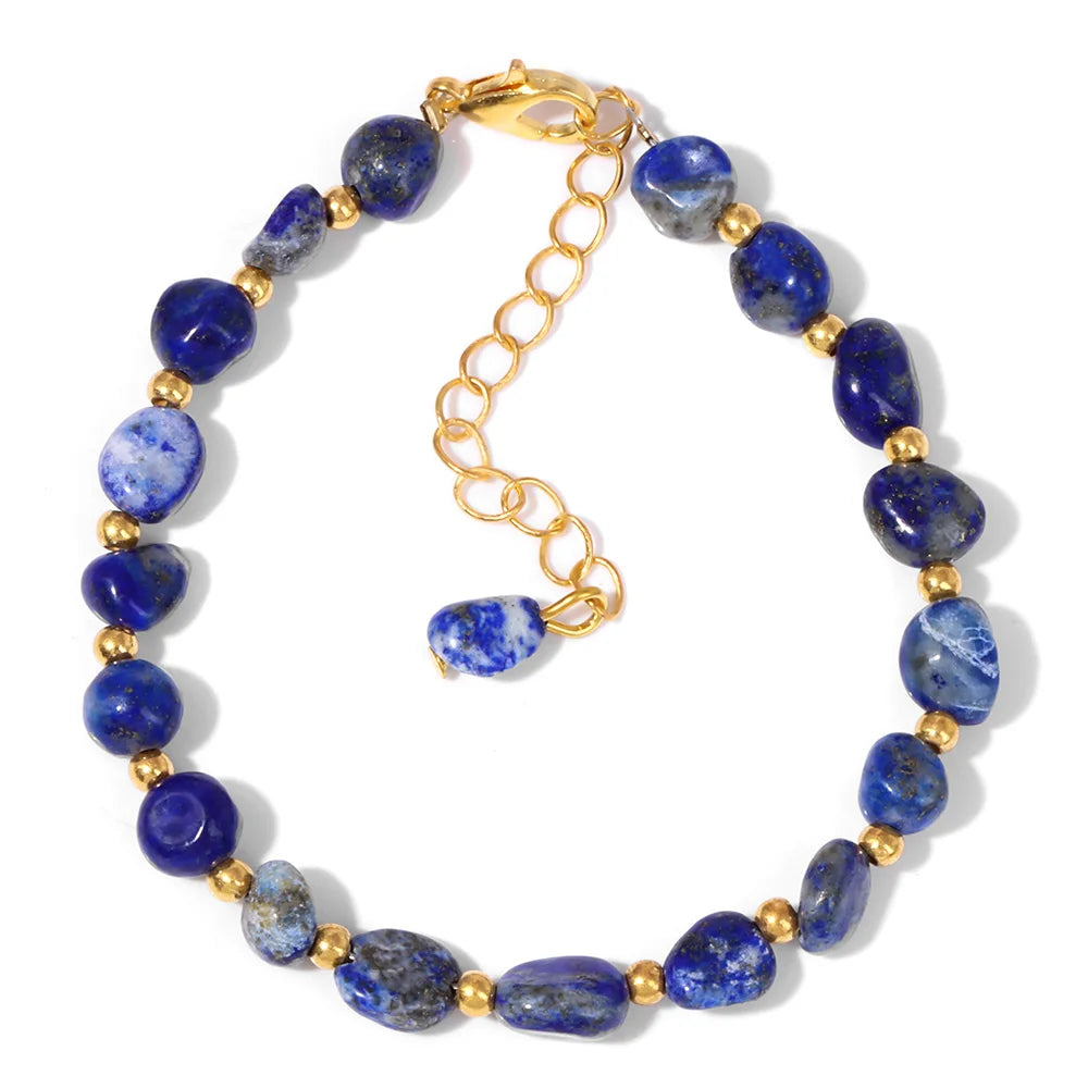 Radiant Gemstone Bracelet Collection