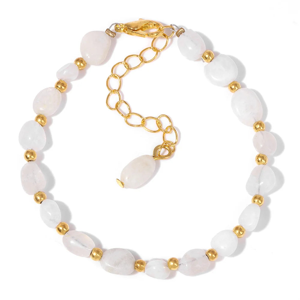 Radiant Gemstone Bracelet Collection