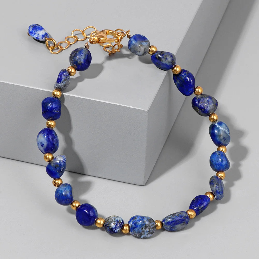 Radiant Gemstone Bracelet Collection