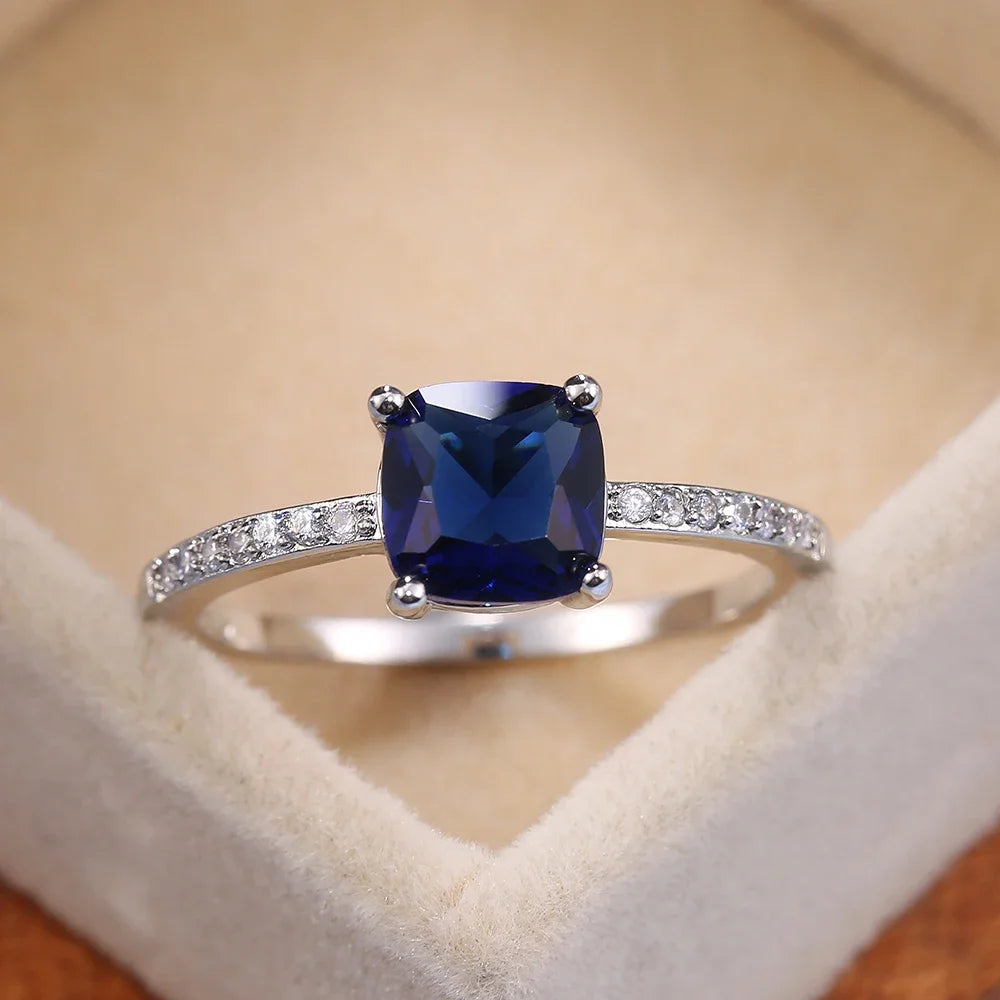 Mystic Ocean Sapphire Ring- 4 colours