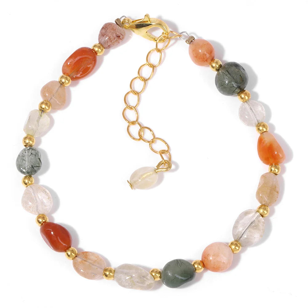 Radiant Gemstone Bracelet Collection