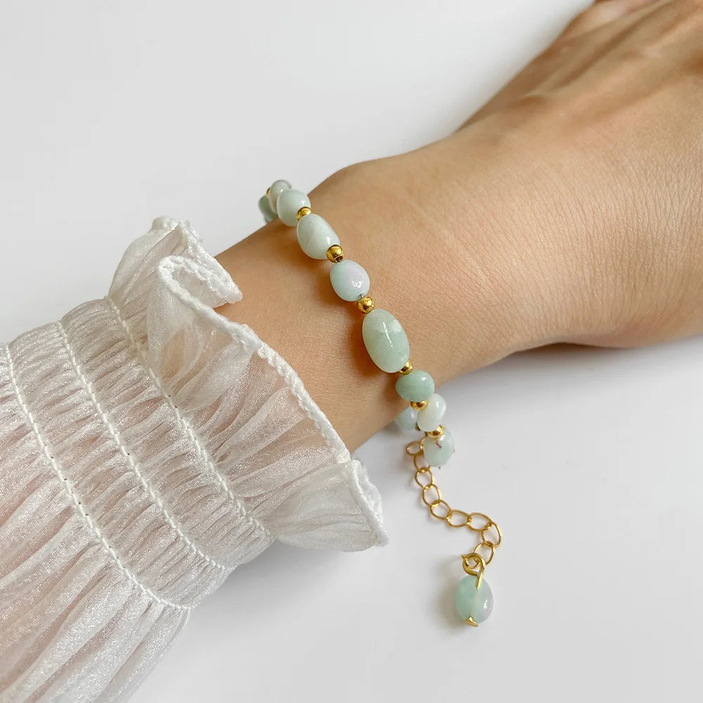 Radiant Gemstone Bracelet Collection