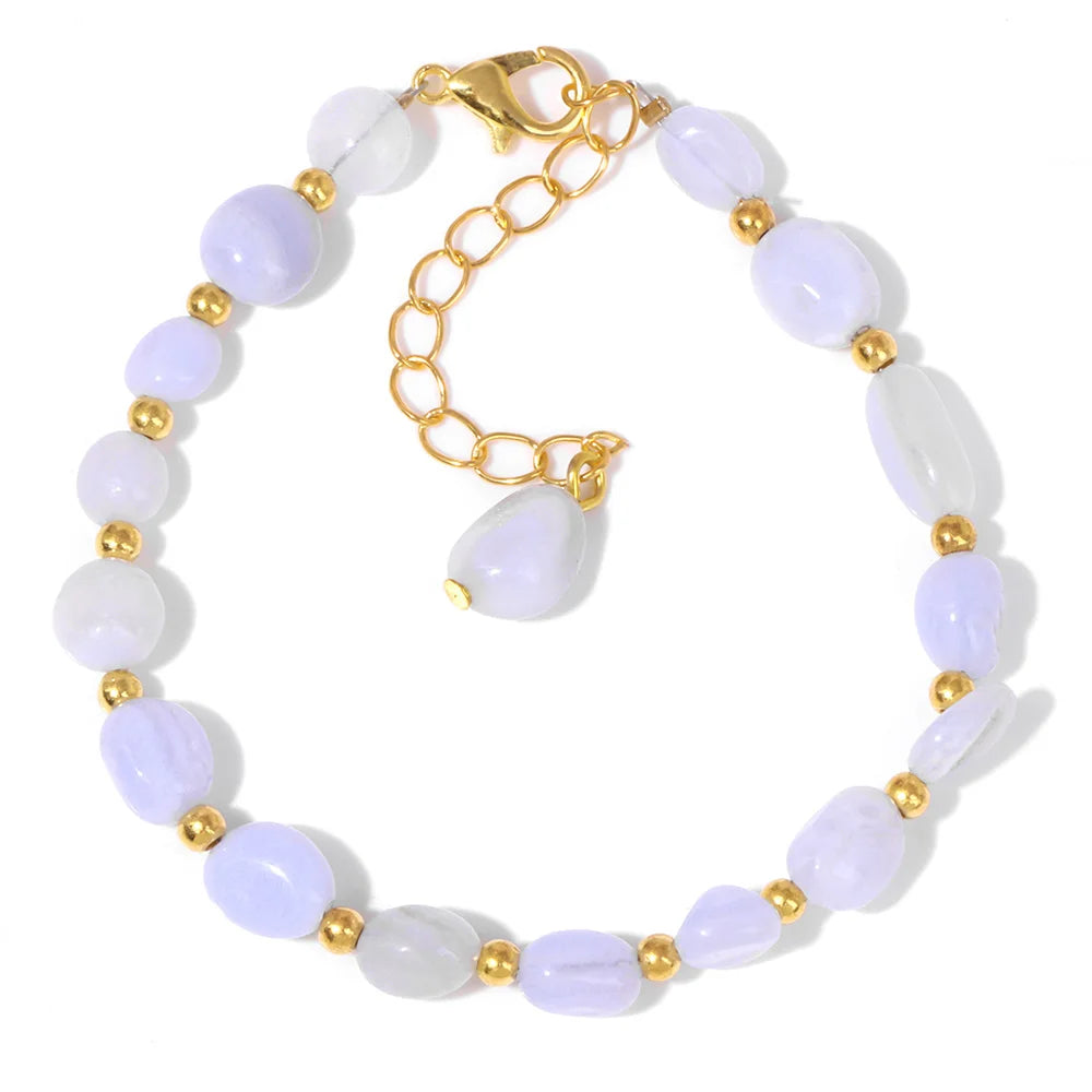 Radiant Gemstone Bracelet Collection